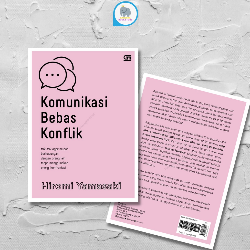 Buku Komunikasi Bebas Konflik
Hiromi Yamasaki