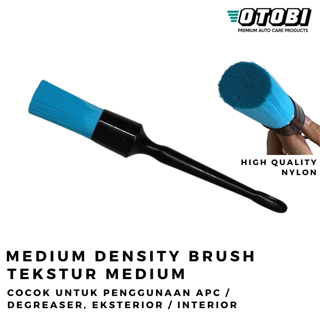 High Quality Medium Density Nylon Brush Sikat Detailing Kuas
