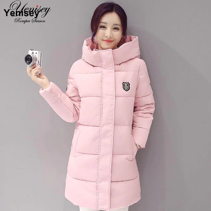 TERLARIS 2019 Down parka women autumn winter coat down long coat 8665 winter jacket women coat