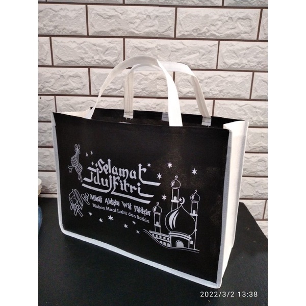 

Tas Hari Raya Idul Fitri / Tas Lebaran / Tas Idul Fitri / Tas Sponbon / Tas Parcel Lebaran / Goodie Bag 40x14x30