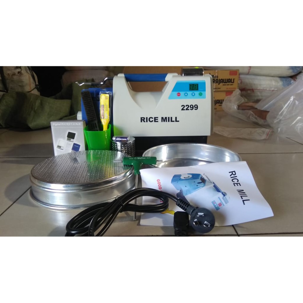 Mini Poles/ Mini Rice Polisher / Rice Mill LTJM 2299 (Untuk tester/ lab)
