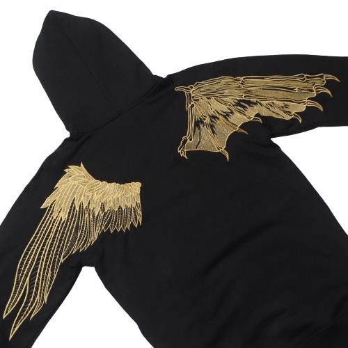 Jaket Sweater Hoodie BOY LONDON ANGEL WINGS EMBROID – Edition Fashion Trendy Casual Pria Good Brand Quality Stylish