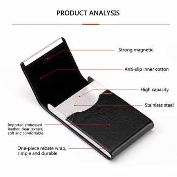 Kotak Bungkus Rokok Elegan Leather Cigarette Case / Kotak Bungkus Rokok Elegan Aluminium Cigarette Case / Tempat Wadah Rokok Keren Mewah Ringan Tidak Mudah Berkarat / Tempat Rokok Murah Original Minimalis Tempat Rokok Unik Murah Keren Case Rokok Custom