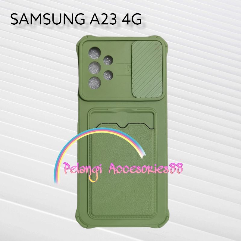 CASE SAMSUNG A23 4G / A23 5G SOFTCASE SLEDING WARNA WARNI