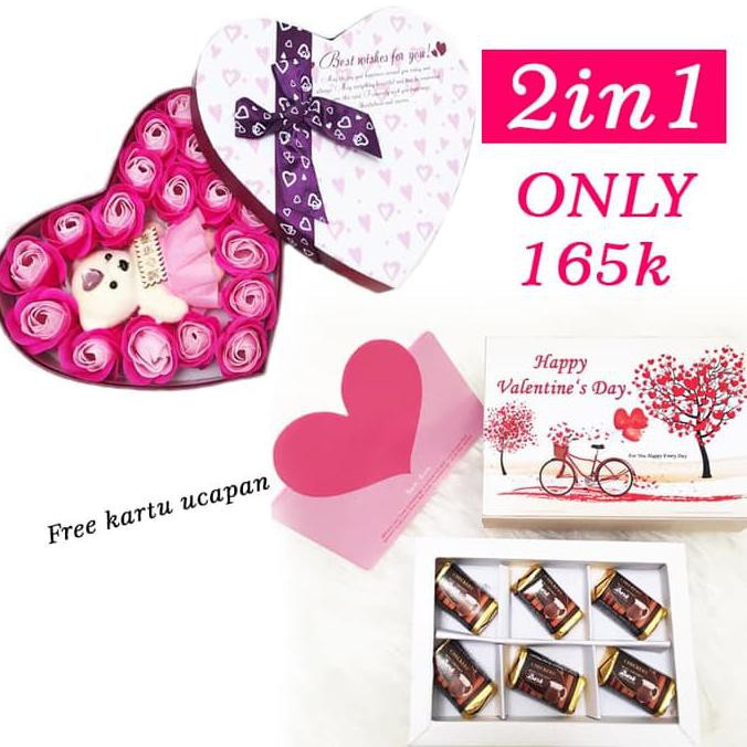 

Silahkan Order Promo 2In1 Bunga Valentine/ Kado Valentine/ Coklat Valentine Cp-F0303