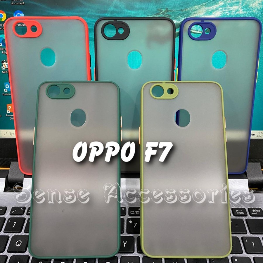 Oppo F5 F7 F1S A59 F1 A35 F1+ F3 F3+ Case Dove Matte Mychoice Slim Fuze Macaron aero