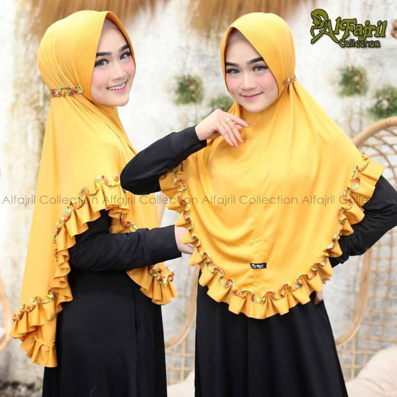 Jilbab Gotik full tali Ory by AlFajri collection