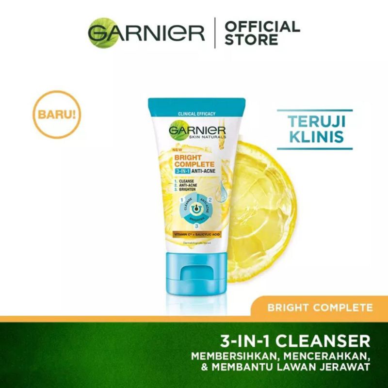 Garnier Bright Anti Acne Foam