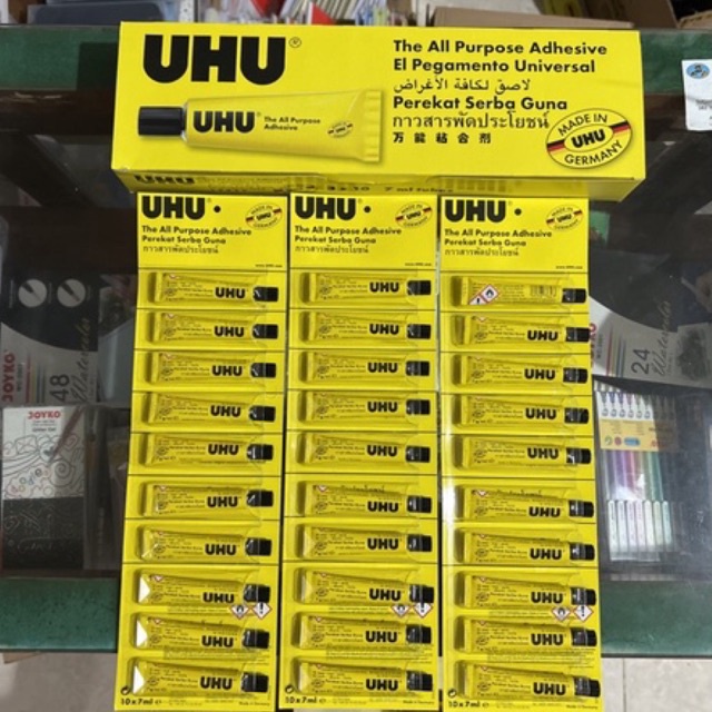 

( 1pcs ) Lem Serbaguna dan Prakarya UHU All Purpose 7 ml
