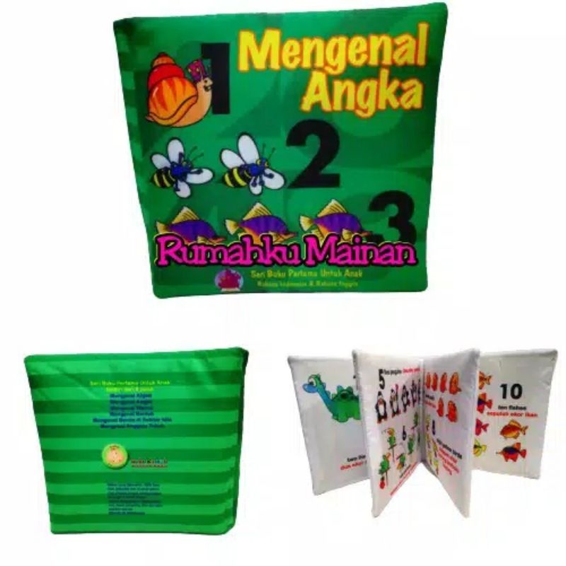 Buku bantal edukasi, murah, original, aman untuk bayi