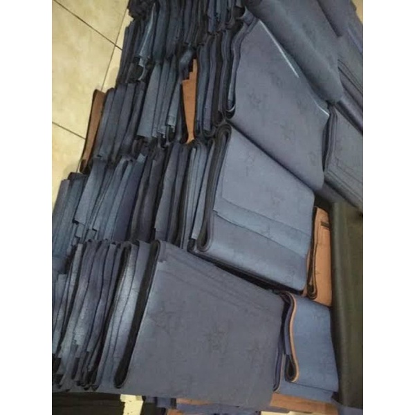 SARUNG COVER KULIT JOK MOTOR UKURAN STANDARD WARNA HITAM POLOS