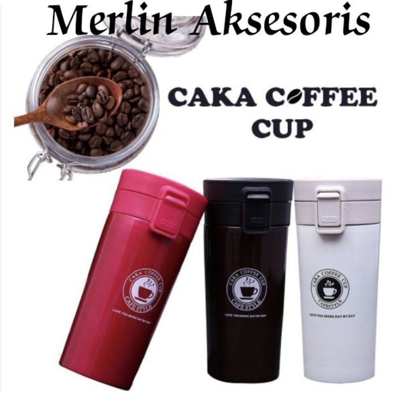 Termos kopi/ Travel Mug Coffee Tahan Air panas Dan Dingin Coffee Cup B46 Staniless  Stell