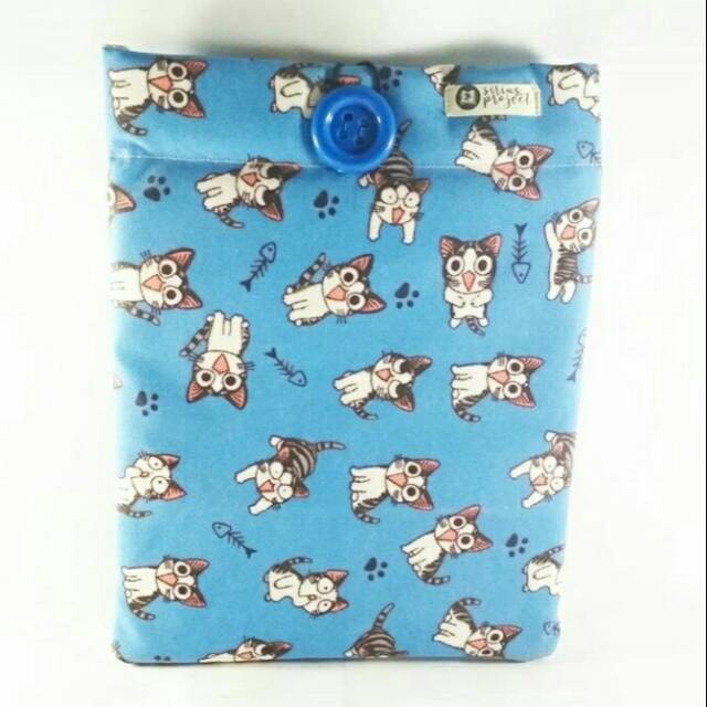 

Booksleeve sarung buku Waterproof, tas buku anti air motif kucing - cat - girls