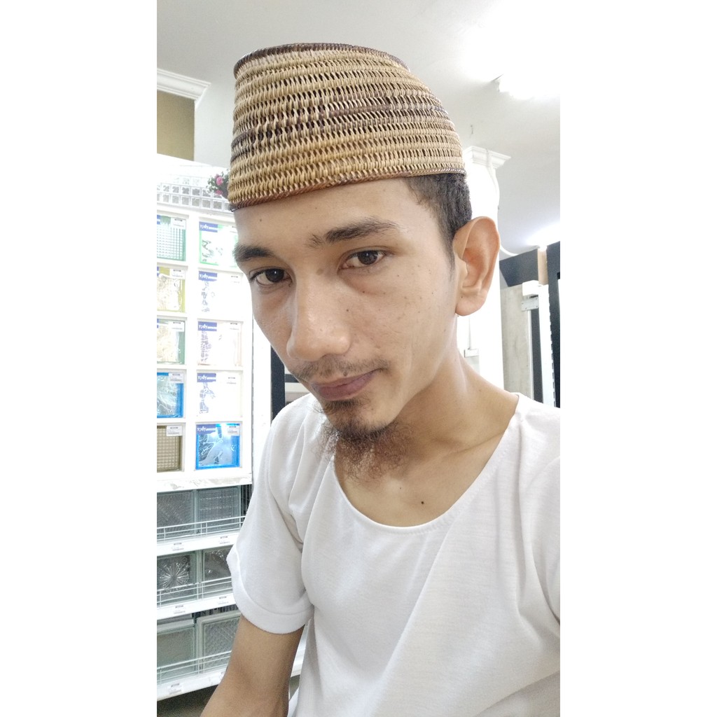 Peci Rotan Songko Gorontalo Peci Habib Bahar