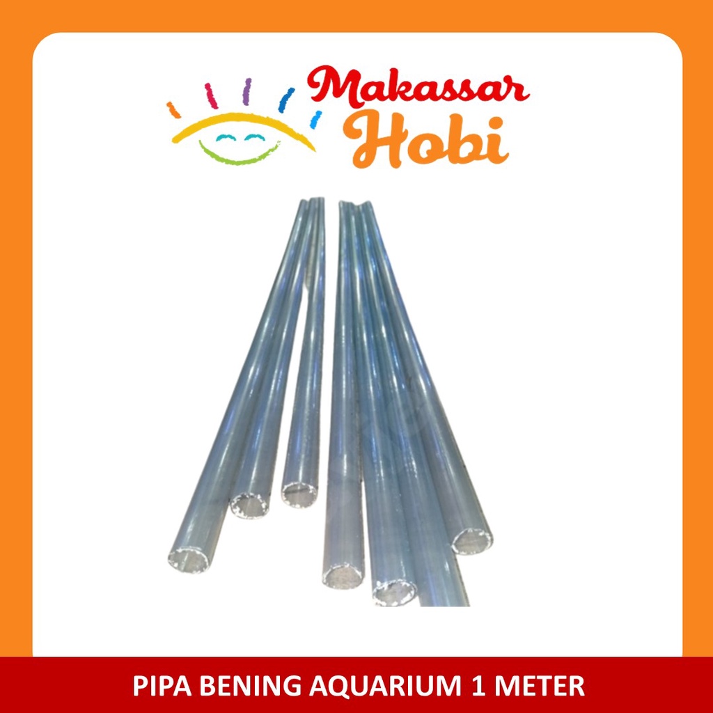 Pipa Aquarium Filtrasi Bening Aquarium Aquascape Panjang 1 meter