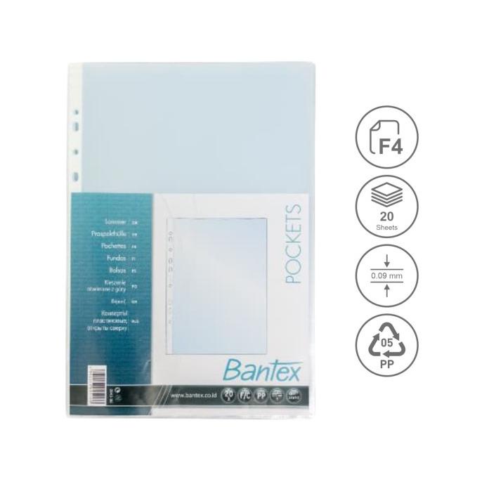 

Paling Dicari] Bantex Pocket With Top Opening Folio 0.09 Mm 20 Sheets