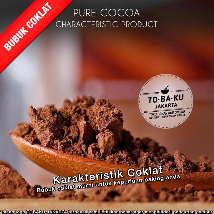 

Big Sale Coklat Bubuk Cocoa Powder Pure Cokelat Murni Tanpa Campuran - 500gr Diskon