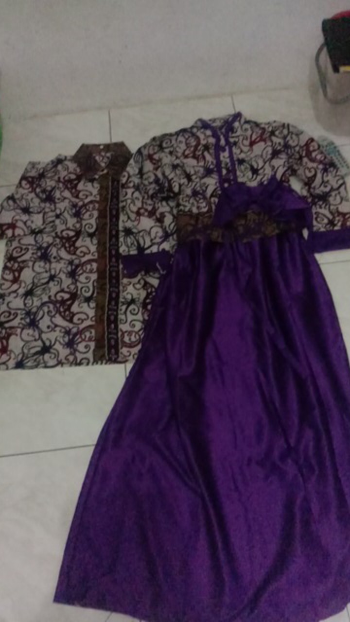 Maura Couple - Sania Ruffle Batik Couple Ori Ndoro Jowi Suryandhanu Dnt Garansi Termurah Shopee