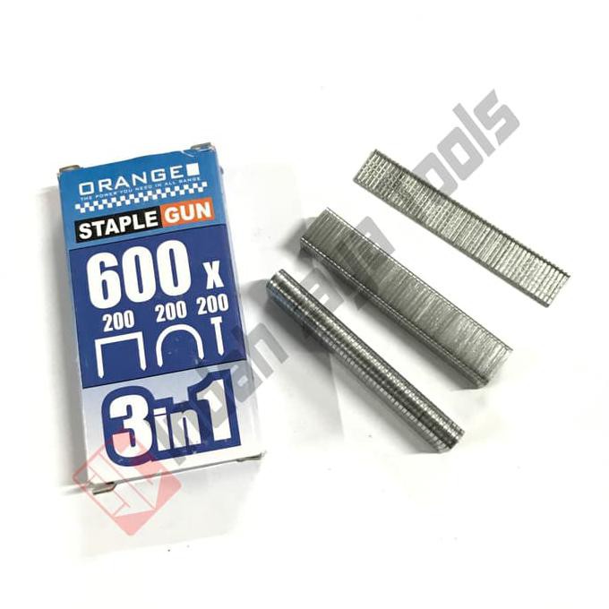 

New Orange Refill Isi Staples 3 In 1 Ukuran - Stapler Murah