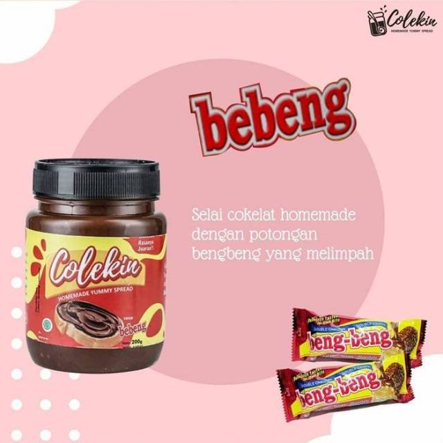 

Selai Coklat Toping Bengbeng (bebeng) 200gr