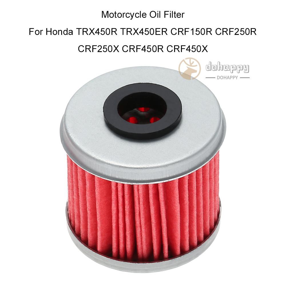 Motorcycle Oil Filter For Honda TRX450R TRX450ER CRF150R CRF250R CRF250X CRF450R CRF450X Shopee Indonesia