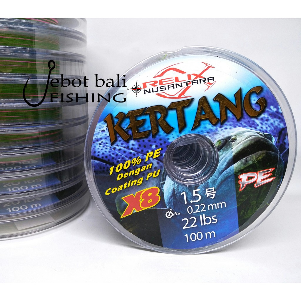 Tali Pe Kertang 1.0 1.2 1.5 Connecting - Senar Pancing Relix Nusantara