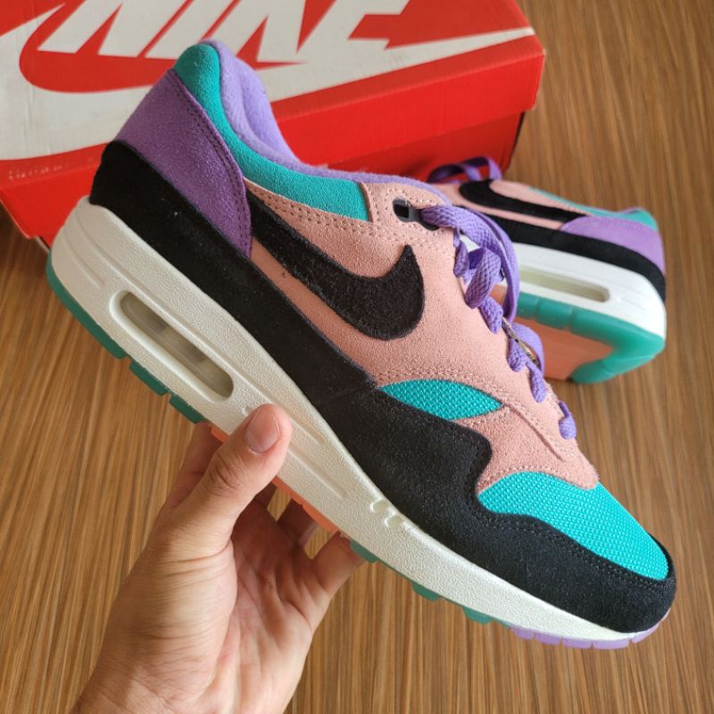 Air Max 1 Have A Nike Day || parra curry patta blue black white