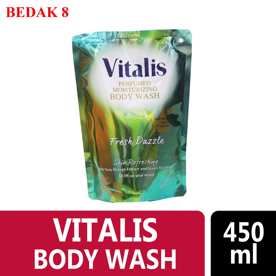 Vitalis Body Wash Pouch 450 ml