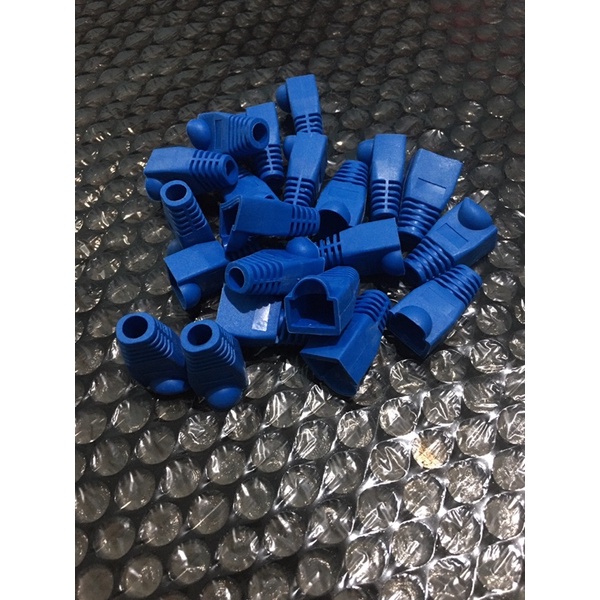 Plug Boot Rj45 Isi 50pc - Karet Konektor UTP - Pelindung Rj45 ISi 50pc