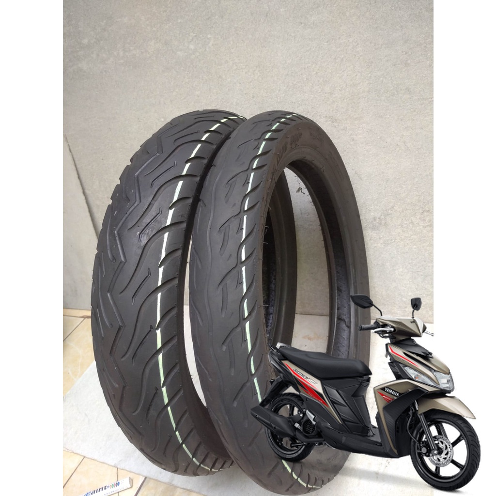 BAN SEPASANG TUBLES  MIO Z ukuran 80/90 dan 90/90 ring 14 TERJAMIN