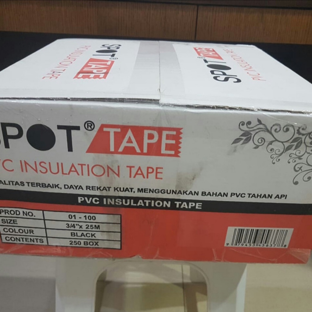 Isolasi Kabel Listrik / Insulation Tape 3/4&quot; Inch 25 M Meter