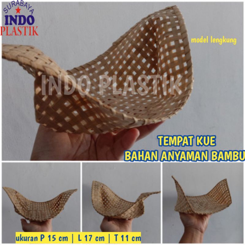 

ISI 10 PCS TEMPAT KUE BUAH KERANJANG BUAH PINCUK BESEK ANYAMAN BAMBU