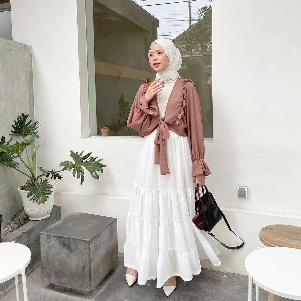 BEFAST - ZEC OOTD Wanita Rok ADITTA / Noola Skirt / Ima Skirt / Rok Wanita Hijab / Rok Polos Terbaru