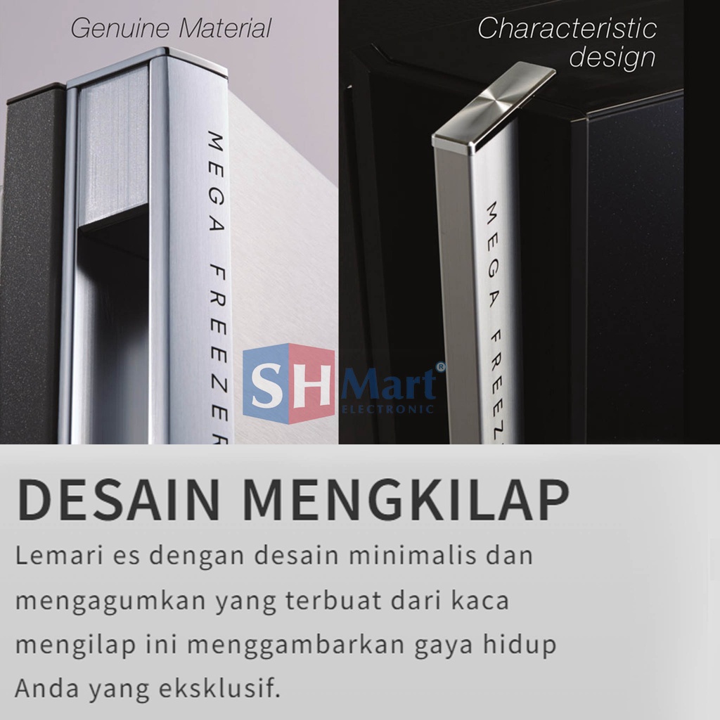 KULKAS SHARP 2 PINTU SJ-IG470M-SL / SJ-IG471PG-BK KAPASITAS 397 LITER INVERTER WITH AG+ NANO DEODORIZER GARANSI RESMI