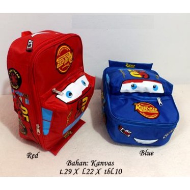 Tas Ransel Anak Sekolah Mobil Cars TR8002