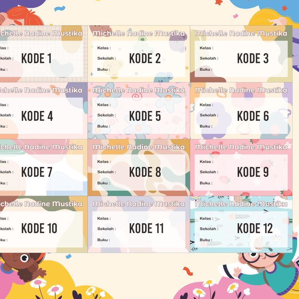 

Best! ISI 30 PCS STIKER LABEL MATA PELAJARAN (MAPEL) Sticker Label Nama Buku Aestetic Custom Nama | Perlengkapan Sekolah Stiker Label Buku Pelajaran Custom Desain isi 40 pcsLABEL BUKU SEKOLAH ANAK CUSTOM UNTUK ANAK LAKI-LAKI ..
