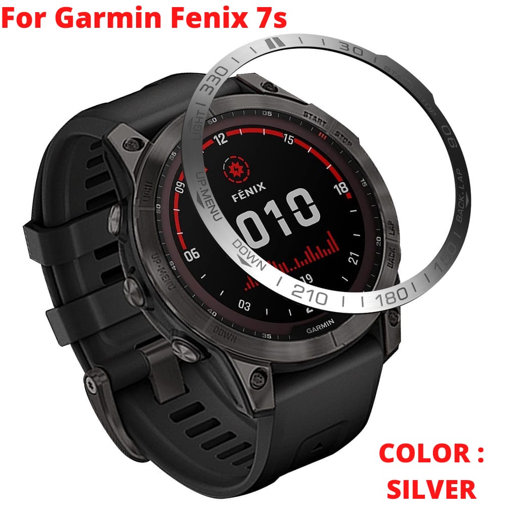 Metal Bezel ring casing case Garmin Fenix 7s 7 7x STAINLESS STEEL besi