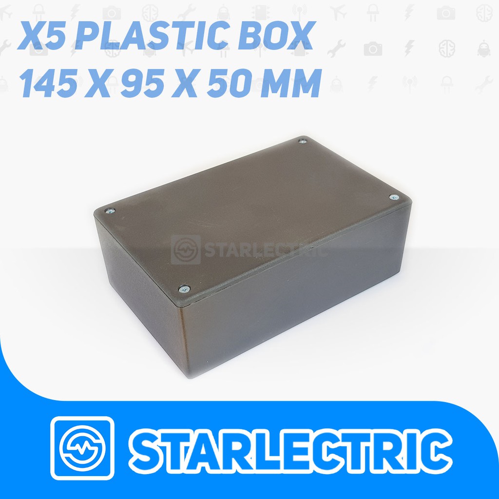 Box Hitam X5 Kotak Plastik Casing Komponen X-5