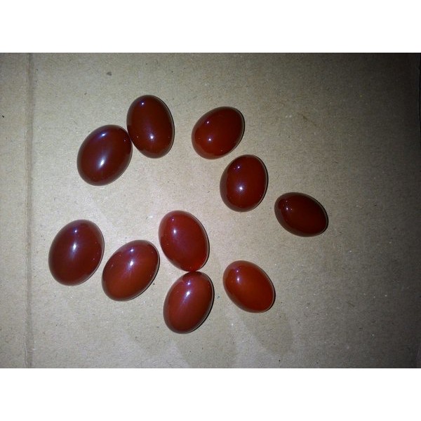 Red Raflesia Batu Akik / Natural Red Carnelian Chalcedony ( Buy 3 Free 1 )