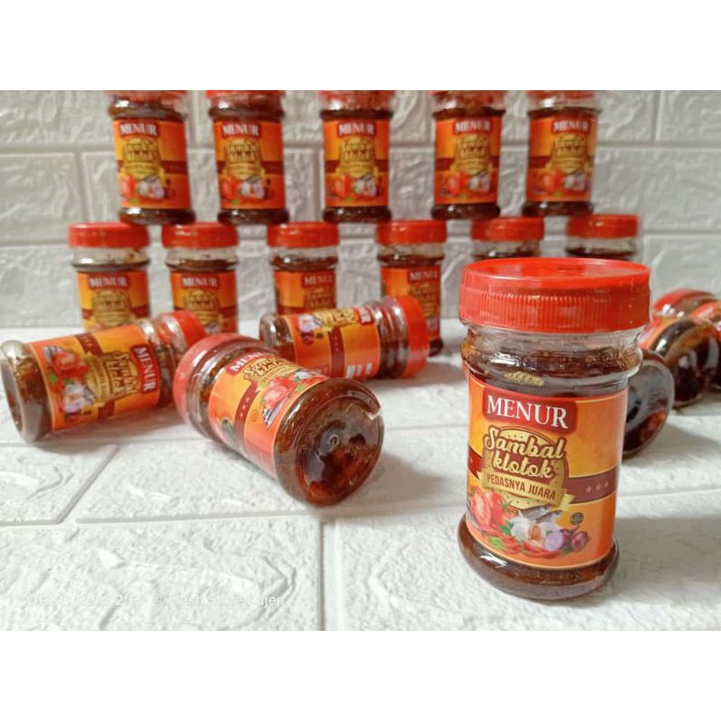 

Menur| sambel klotok| sambel siap santap | pedesnya juara