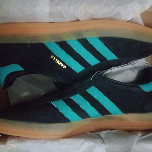 adidas gazelle indoor black aqua