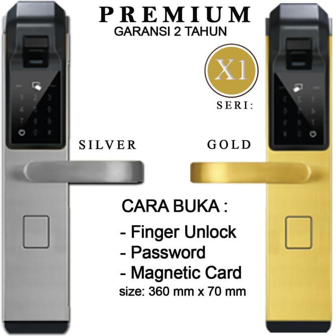 KUNCI PINTU DIGITAL / DIGITAL DOOR LOCK / FINGER PRINT / SIDIK JARI