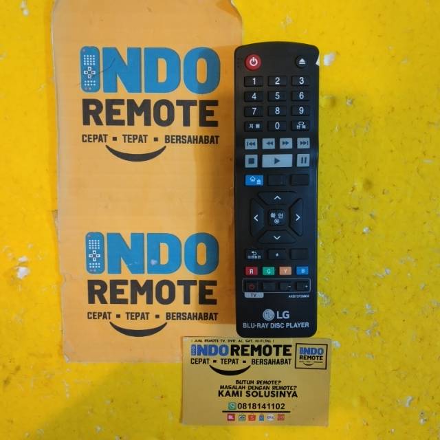 REMOTE BLURAY DISC PLAYER LG ORIGINAL