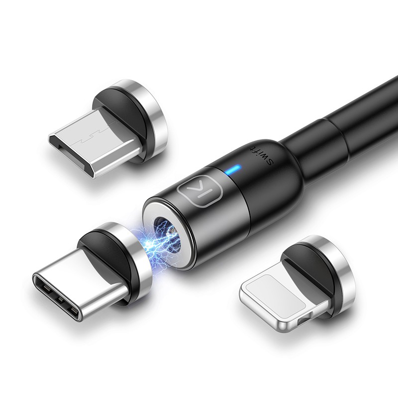 

KUULAA Magnetic Micro USB Type C Cable For Phone Fast Charging USB Cable Magnet Charger Wire Cord
