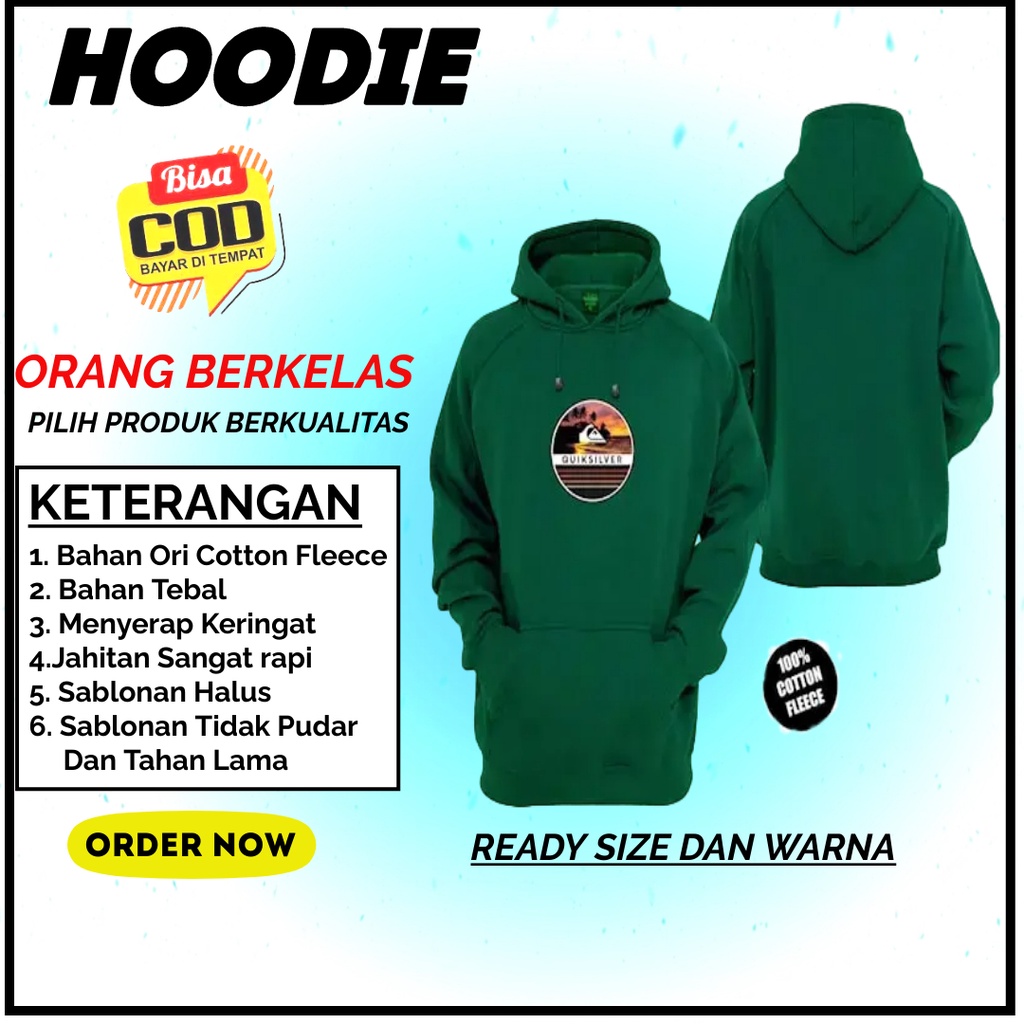 Swater Switer Swter Fashion Pria Peria  Wanita Hoodie Crewneck Premium Quiksilver Laki Laki Cowok Ov