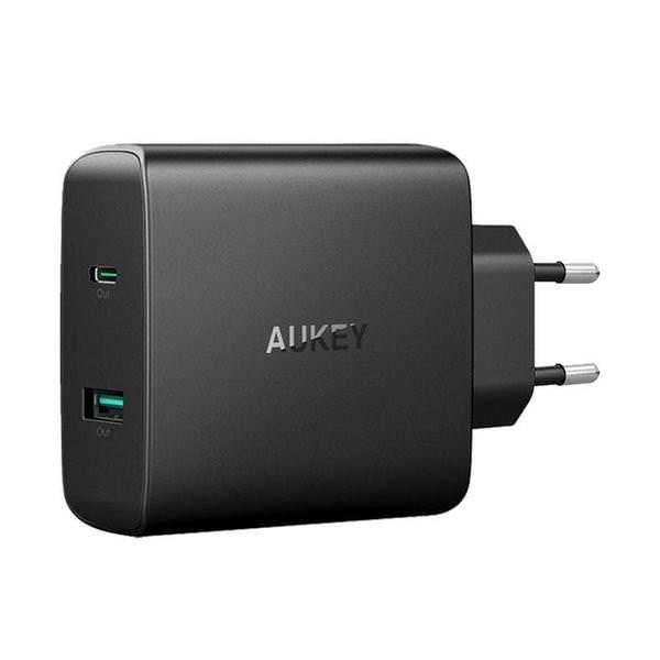 Charger Aukey 2 Port  Charger Samsung Charger Type C Wall