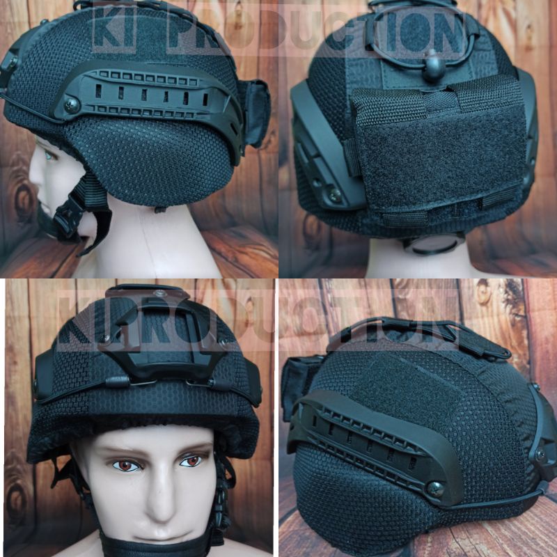 Helm Tactical Mich 2000 cover helm tactical cover helm tactical mich helm densus helm tni helm polisi helm tactical cover dan batery pouch helm airsoft helm airsoft helm cover single mess