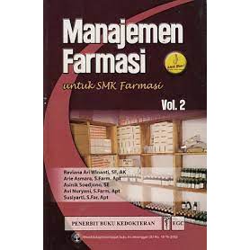 Original Buku Manajemen Farmasi Untuk SMK Farmasi Vol. 2