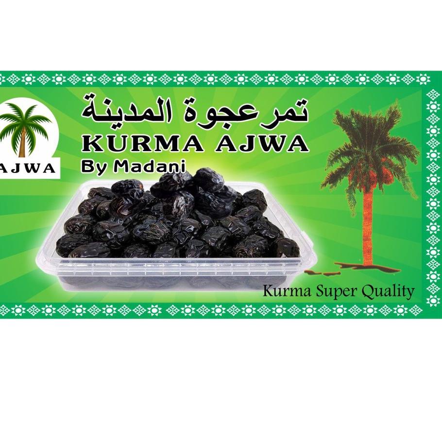 

DAPATKAN SEGERA Kurma Ajwa Madinah Grade A ukuran JUMBO 1kg T56`