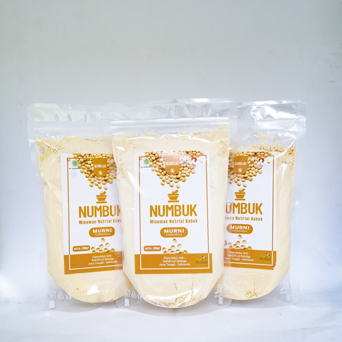 

NUMBUK murni KEDELAI LOKAL (200g)